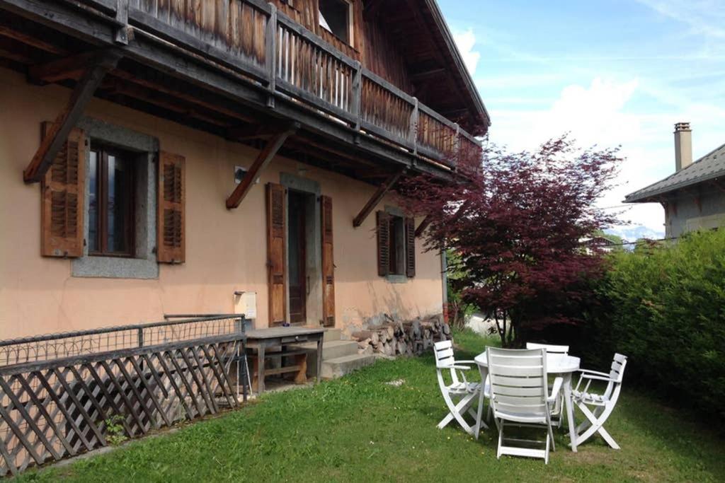 Appartement spacieux proche des télécabines avec jardin privé Saint-Gervais-les-Bains Exterior foto