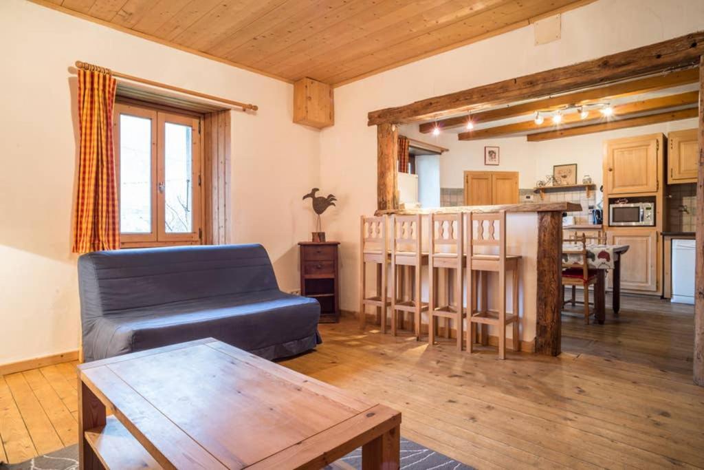 Appartement spacieux proche des télécabines avec jardin privé Saint-Gervais-les-Bains Exterior foto