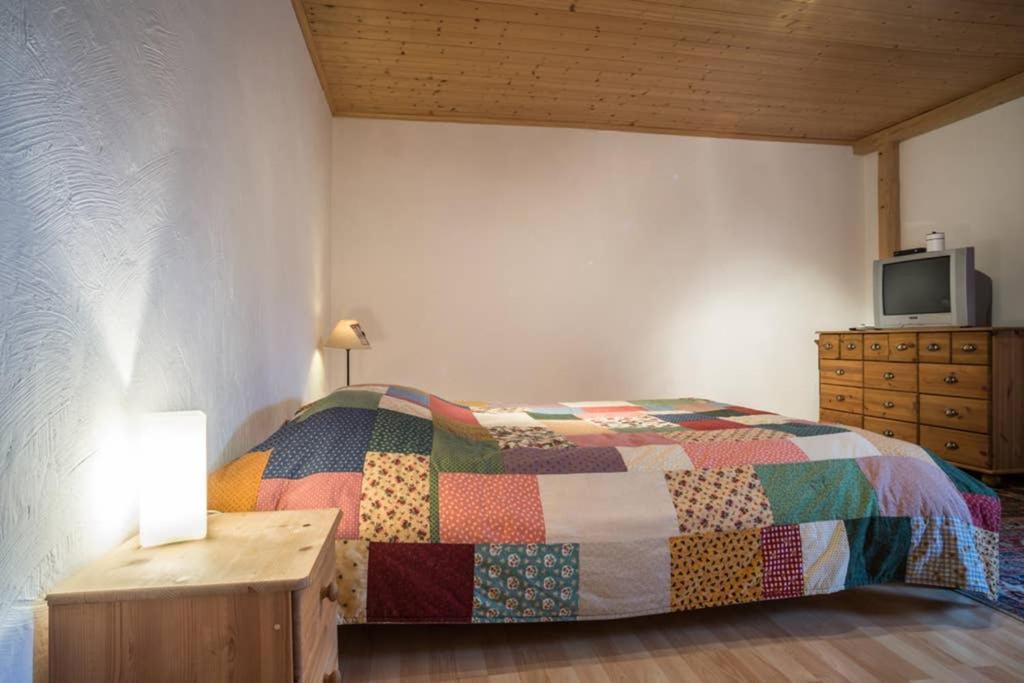 Appartement spacieux proche des télécabines avec jardin privé Saint-Gervais-les-Bains Exterior foto