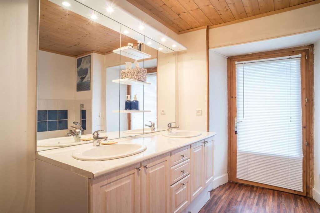 Appartement spacieux proche des télécabines avec jardin privé Saint-Gervais-les-Bains Exterior foto