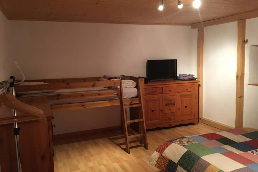 Appartement spacieux proche des télécabines avec jardin privé Saint-Gervais-les-Bains Exterior foto